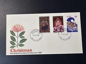 New Zealand CHRISTMAS 1982 FDC WANGANUI POSTMARK - Picture 1 of 2