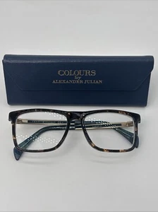Tommy Hilfiger Tortoise Shell & Blue Glasses With Case - Picture 1 of 14