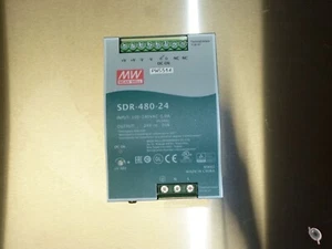 Mean Well SDR-480-24 24V 20A / 480W AC to DC DIN-Rail Power Supply - Picture 1 of 2