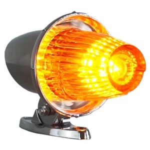 Retro Fender Light Amber LED / Amber Lens For Kenworth - Picture 1 of 4