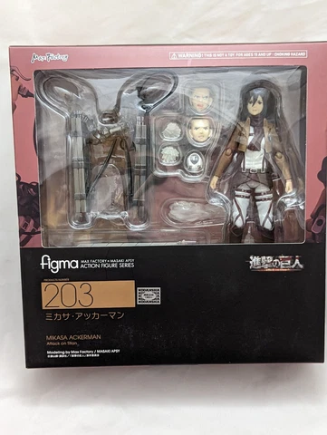 Figma 203 Attack on Titan: Mikasa Ackerman - 1 Broken Wire Cover