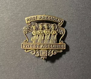 Spilla Sweet Adelines Past President - usata - 10 KT - GF - buon condimento (Lotto CB) - Foto 1 di 3