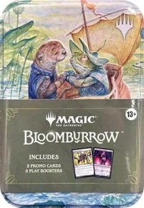 MTG - Magic The Gathering Bloomburrow Collectors Tin - Otter & Frog - New - Picture 1 of 1