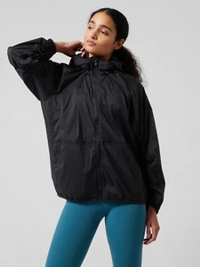 Athleta $129.00 Superset Jacket, Size 2X Black - Picture 1 of 6