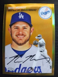 2023 Topps Chrome Platinum Anniversary - True Gold Refractor #3 Max Muncy /50 - Picture 1 of 2