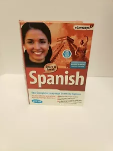 @Learn To Speak Spanish Deluxe (4 CD's, 2005) eLanguage Complete Learning System - Picture 1 of 5