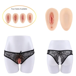 US Silikon Versteck Gaffel Pad Cosplay weibliche Physiologie Struktur vaginal - Bild 1 von 21