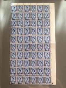 GB REGIONAL DEFINITIVE Wales 4d Quarter Sheet MNH, Pre Decimal - Picture 1 of 1