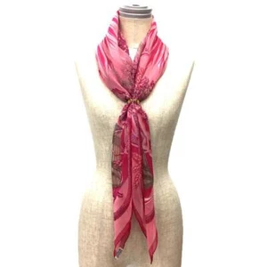 HERMES Carre 90 Scarf - Je T'aime passionnement un peu - Silk Mousseline - Picture 1 of 3