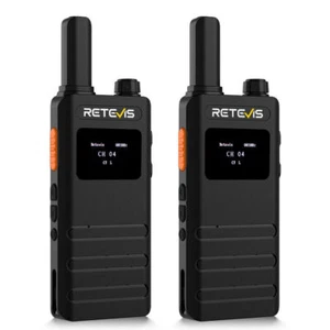 2 * Retevis B63S PMR446 Walkie Talkie UHF LCD 1620mAh VOX do kościoła - Zdjęcie 1 z 23