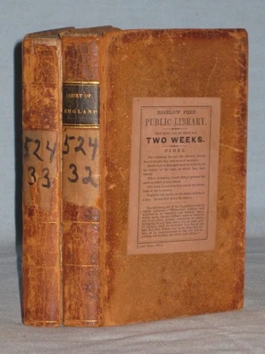 1840 BOOK MEMOIRS OF THE COURT OF ENGLAND THE REIGN OF THE STUARTS 2 VOL. JESSE Foto 1 de 4