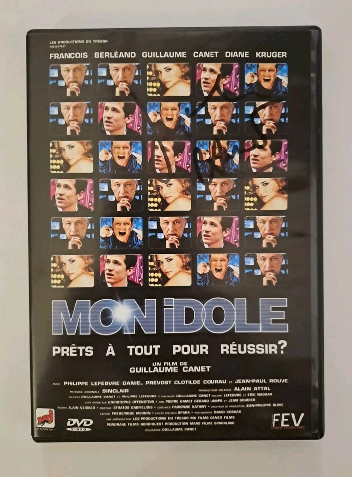 DVD - MON IDOLE - DÉDICACÉ PAR GUILLAUME CANET - AUTOGRAPHE TRÈS RARE - Photo 1/1