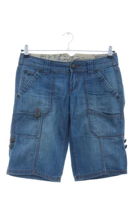 EDC BY ESPRIT Pantalón corto de tela vaquera Mujeres Piratas Talla EU 34 azul - Imagen 1 de 4