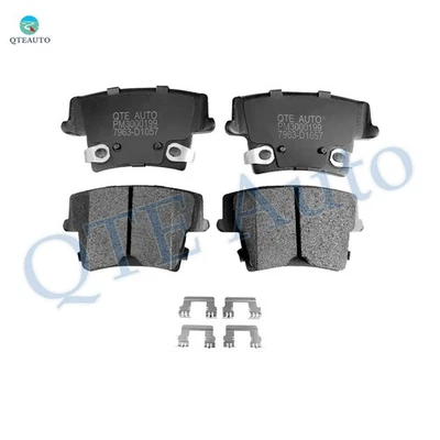 Kit de pastillas de freno traseras de cerámica para Dodge Challenger 2009-2012 Foto 1 de 4