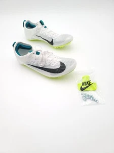 Nike Zoom Superfly Elite 2 Flyknit Blanco Verde Picos Para Hombre Talla 9.5 - Imagen 1 de 7