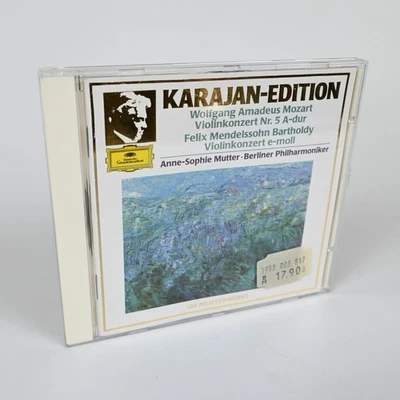 Karajan: MOZART,MENDELSSOHN Violinkonzert 5 e-moll Deutsche Grammophon dig.rem - Bild 1 von 4