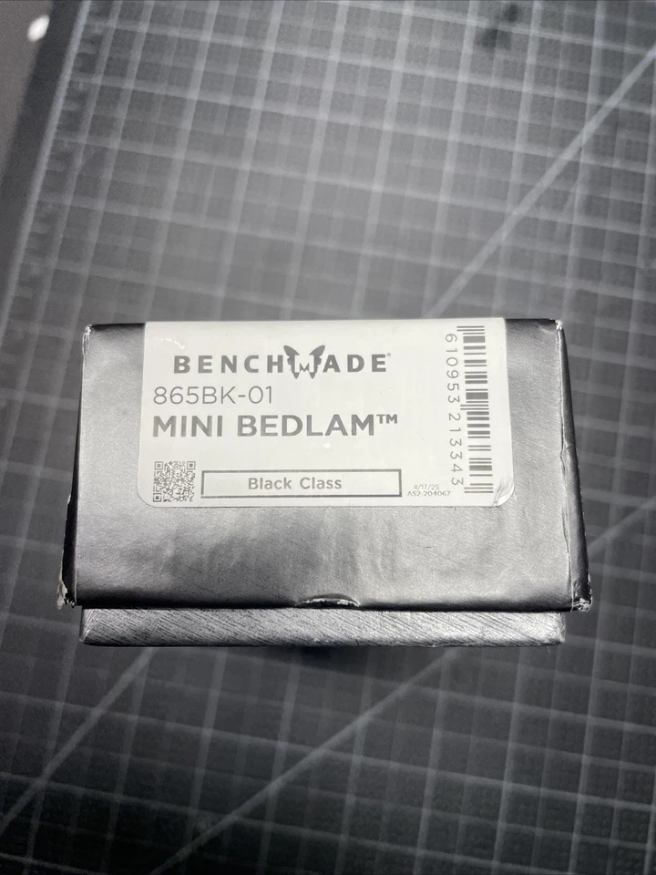 Benchmade Mini Bedlam 865BK-01 Coyote Black G10 CPM-S90V Knife