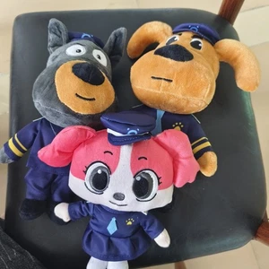 Sheriff Labrador Anime Cotton Doll Cute Plush Toy Keychain Gift - Picture 1 of 11