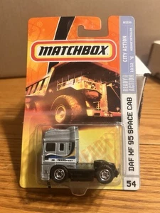 MBX DAF XF95 Space Cab (Silver) 10/12 HIGHWAY #54/100 MATCHBOX 2008 - Picture 1 of 4