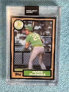 Proyecto Topps 2020 #338 Mark McGwire - Joshua Vides - Imagen 1 de 2