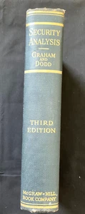 Security Analysis Principles and Technique, Graham and Dodd, 3rd Ed. (1951) - Imagen 1 de 3