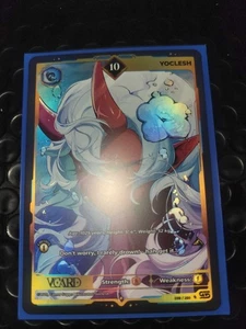Vcard TCG Awakened Worlds Gamersupps  Foil Holo 10   Yoclesh - Picture 1 of 1