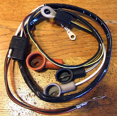 C18) 1967 Ford Mercury Cougar standard 289 Alternator wiring harness W/O Ammeter - Image 1 of 2