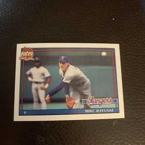 1991 TOPPS MIKE JEFFCOAT #244 - Picture 1 of 2