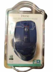 iHome Easy Grip Wireless Mouse w/Nano USB, asst colors - Picture 1 of 5