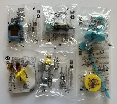 Juego completo de 6 juguetes Burger King Tom and Jerry 2024 *Envío gratuito* Foto 1 de 4