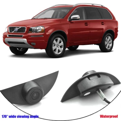 170° Full HD CCD Car Front View Camera Logo Embedded for Volvo XC90 2011-2014 - Image 1 of 4