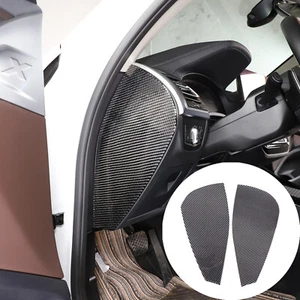 2PCS Carbon Fiber Door Impact Cushion Sticker Trim For BMW X3 2018-2022 - Picture 1 of 13