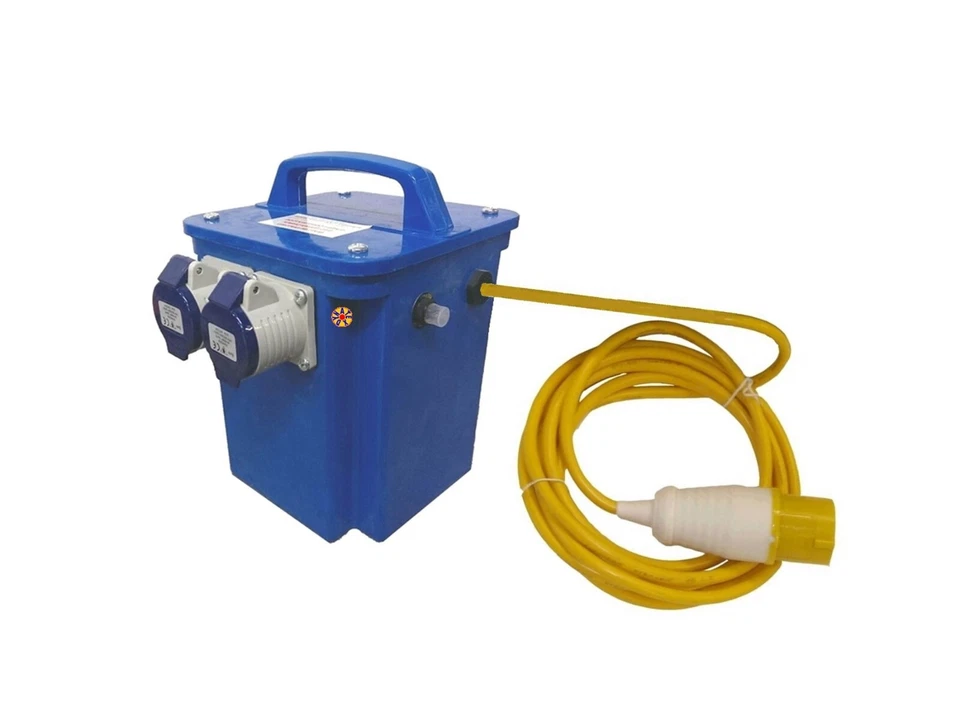 3.3 KVA Site Transformer Step Up 2 x 16A 240V Socket 110 to 240 Volt DYNATEX - Image 1 of 4