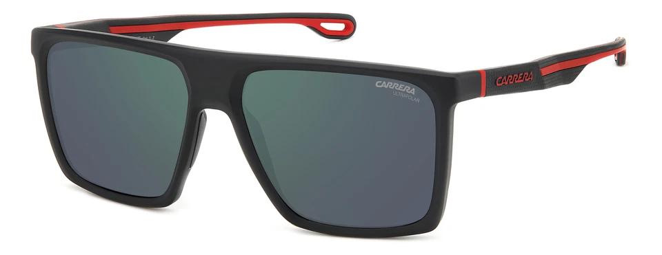 Occhiali da Sole Carrera 4019/S BLX MATTE BLACK RED 58/16/145 Uomo