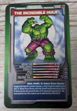 Top Trumps Marvel Comic Heroes 2 The Incredible Hulk Singular Cards 2003
