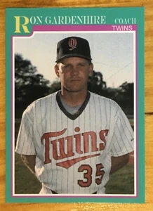 1991 Score Ron Gardenhire Custom Cards That Never Were Minnesota Twins WS Champs - Picture 1 of 2