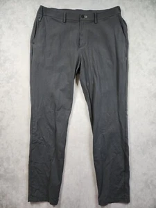 Public Rec Hose Herren 36x32 schwarz Stretch gerades Bein Chino Performance - Bild 1 von 11