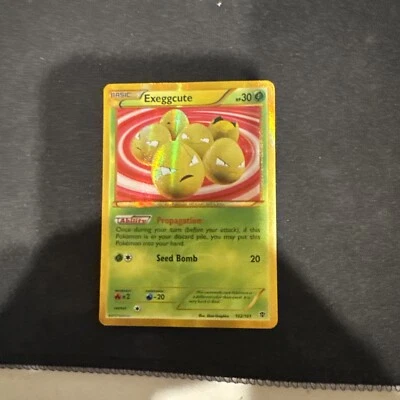 Pokémon TCG Exeggcute Plasma Blast 102/101 Regular Secret Ultra Rare - Image 1 of 2