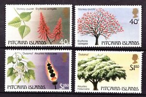 Sc# 289-90 Pitcairn Islands - 1987 - Trees - MNH VF -  superfleas cv$7