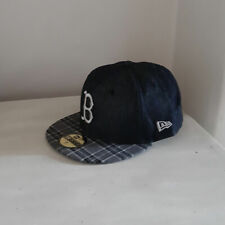Boston Red Sox 59FIFTY Black MLB Fitted Baseball Cap - size 7 1/4