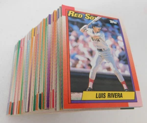 1990 TOPPS BASEBALL CARDS YOU PICK YOUR CARD COMPLETE YOUR SET #601-792 (item#N5 - Picture 1 of 194