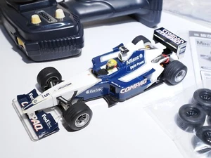Kyosho MINI-Z F1 AM Fullset USED W/ white body set, spare tires - Picture 1 of 18