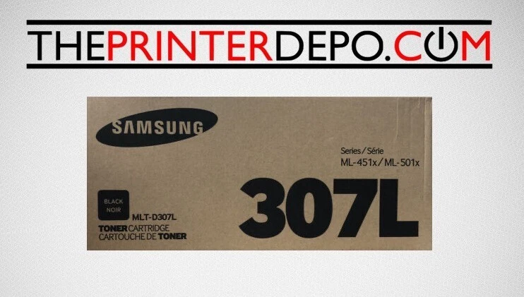 三星 307L ML-451x & ML-501x 黑色碳粉 MLT-D307L ✅100% 正品✅ — 第 1/1 张图片
