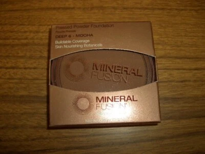Mineral Fusion Pressed Powder Foundation  Deep 6 Mocha  .32 oz - Image 1 of 3