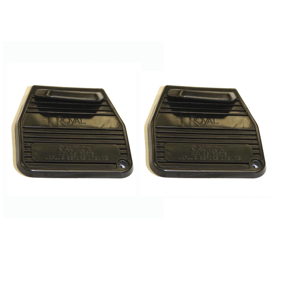 (2) Se adapta a Royal 1670744600, cubierta de enchufe de boquilla negra para aspiradora de vinilo Foto 1 de 1