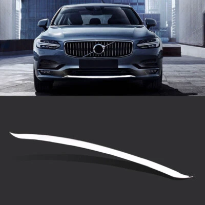 Parachoques delantero exterior de acero inoxidable bajo cubierta para Volvo S90 2017-2019 Foto 1 de 4