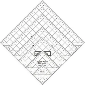 Half Square Triangle Ruler Set 1 - Picture 1 of 1