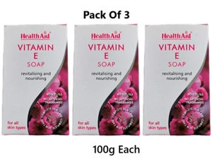 3x Health Aid Vitamin E Seife 100g - Bild 1 von 7