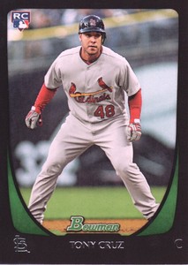 2011 Bowman Draft #27 Tony Cruz RC 