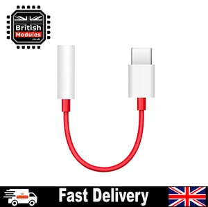 OnePlus Type-C to 3.5mm Adapter USB-C Headphone Earphone Jack Headset Converter - Picture 1 of 8